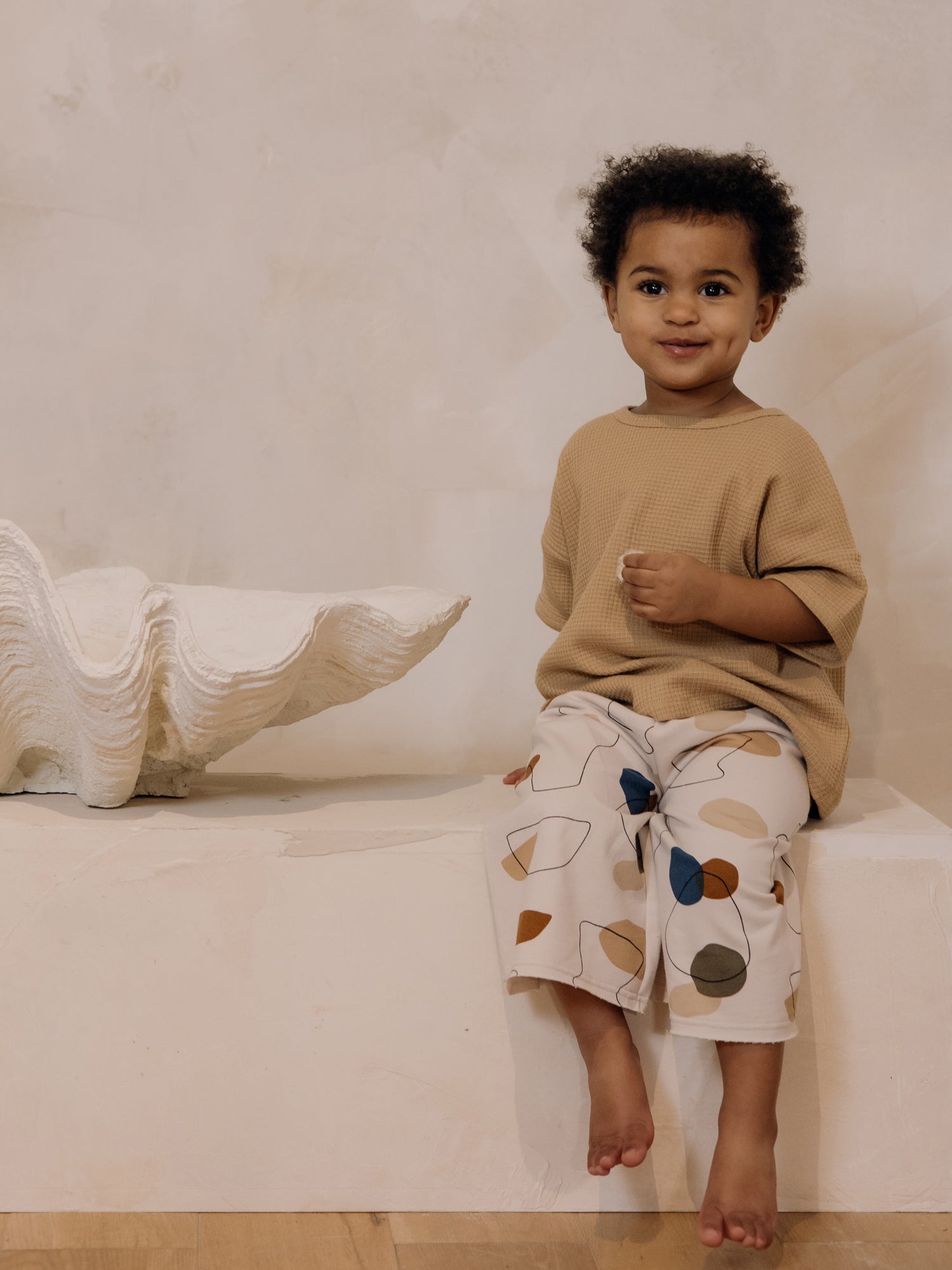 Claypot Waffle Boxy T-shirt