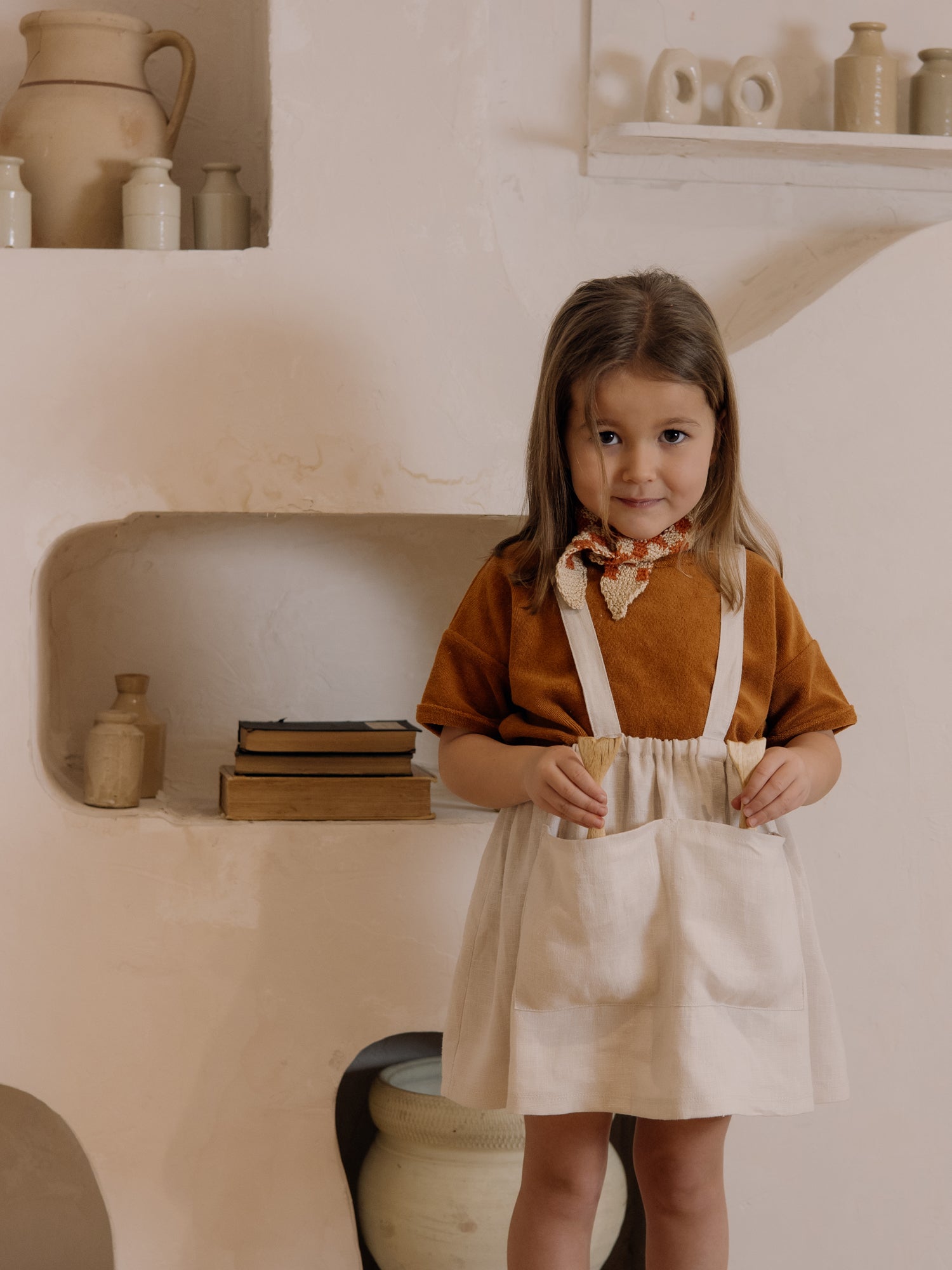 Ceramic White Maker Crossback Skirt