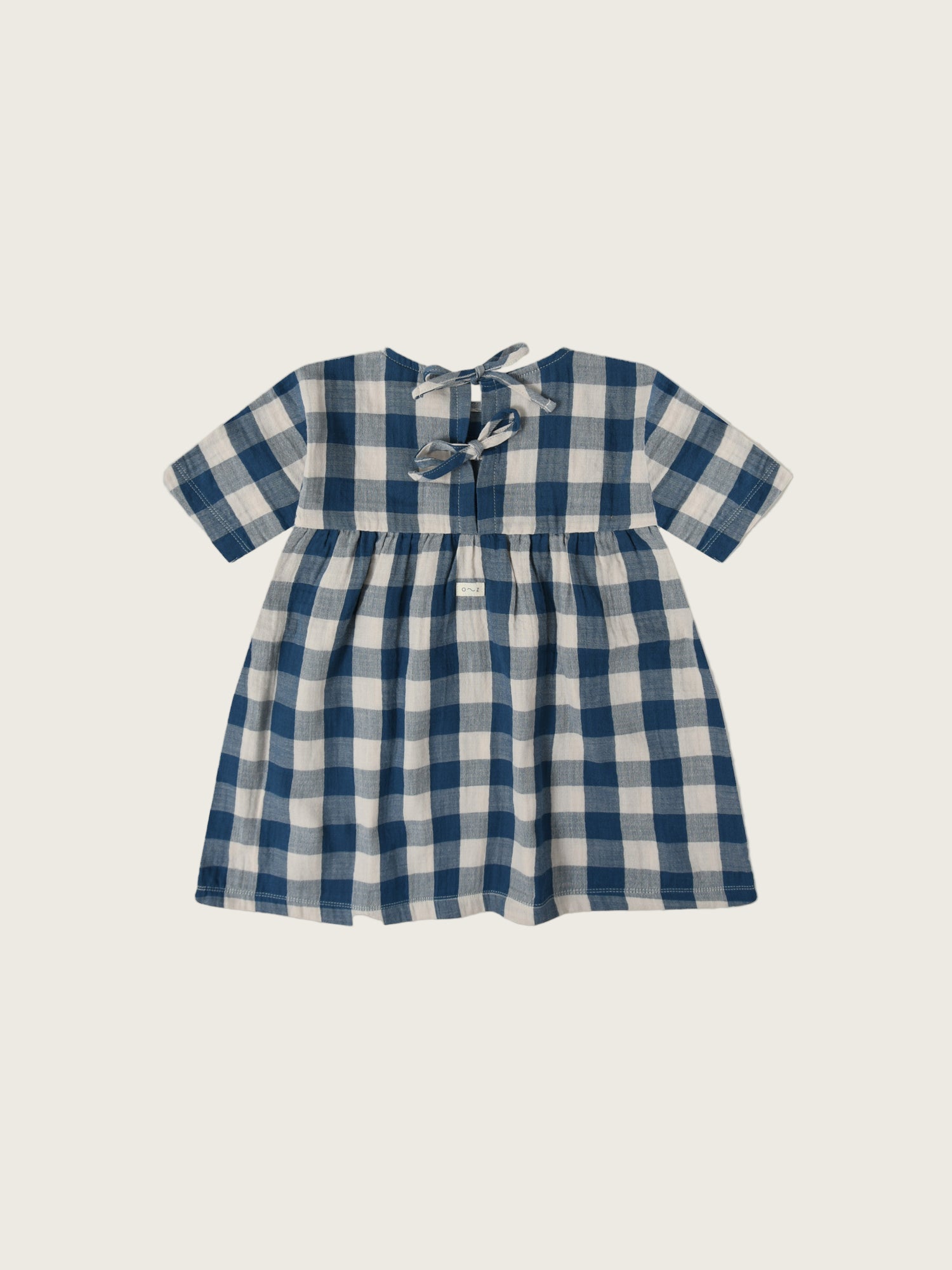 Pottery Blue Gingham Bella Dress