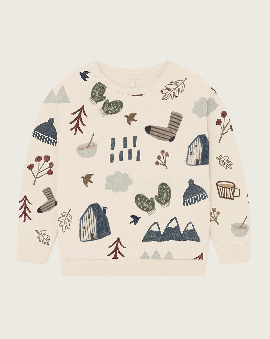 Women's Cosy Wild Sweatshirt Undyed | Organic Zoo