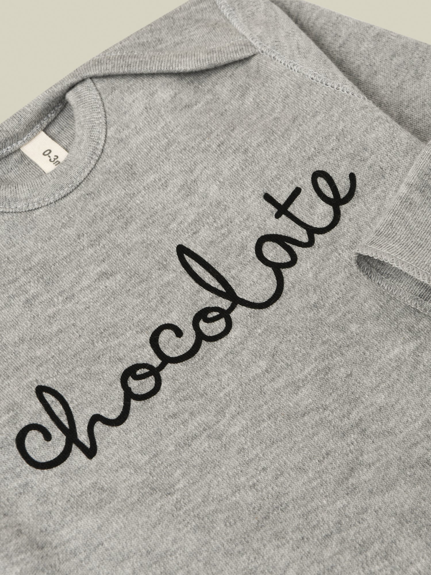 Grey Melange CHOCOLATE Playsuit