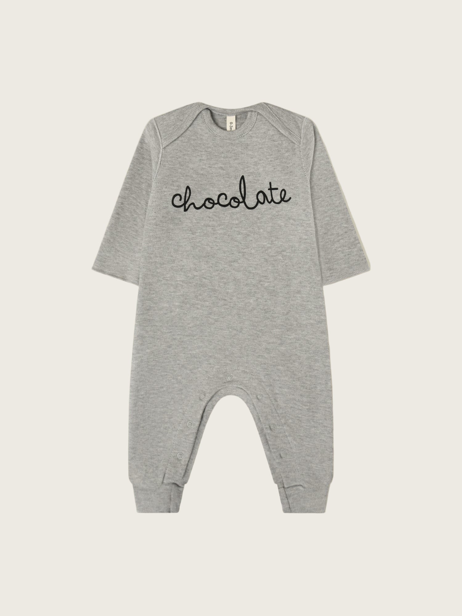 Grey Melange CHOCOLATE Playsuit