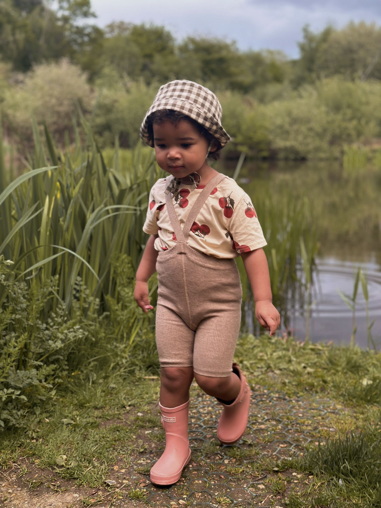 Peanut Blend Short Cotton Tights