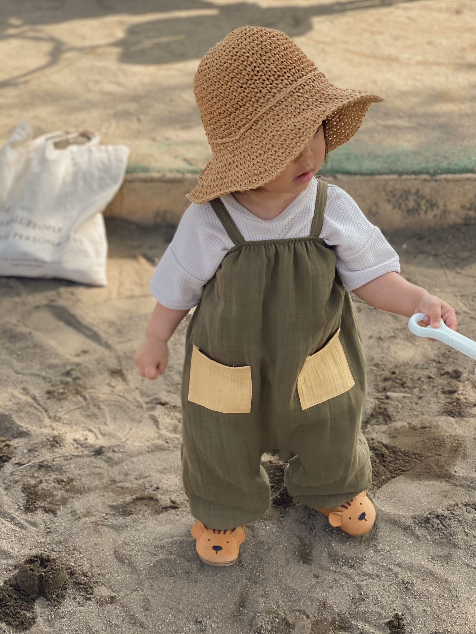 Olive Artisan Jumpsuit