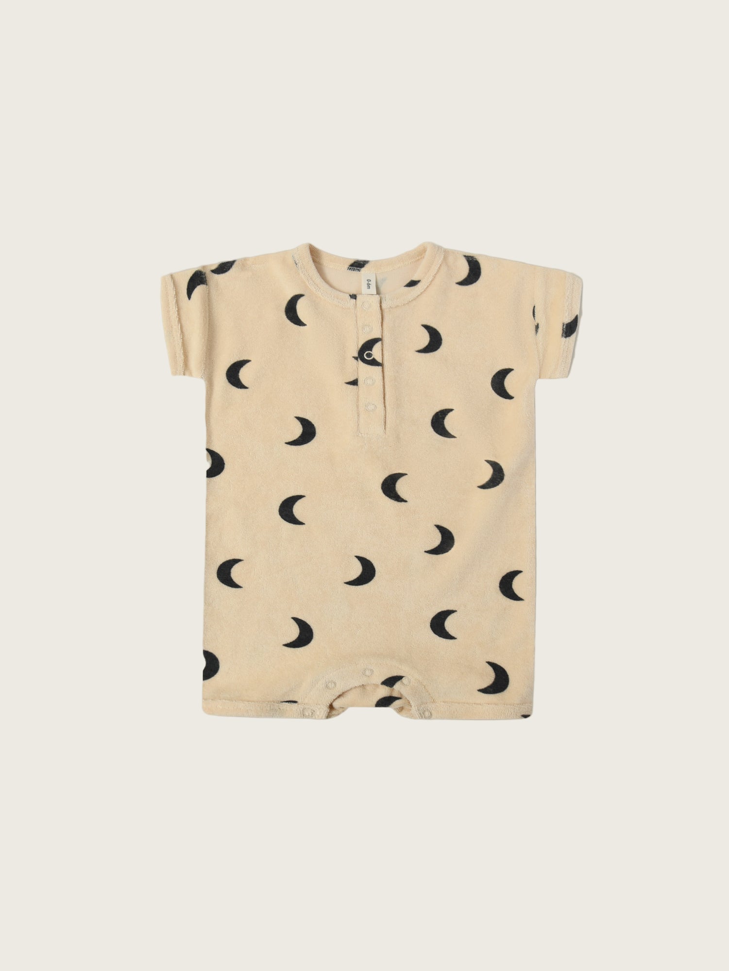 Pebble Midnight Terry Beach Romper Organic Zoo