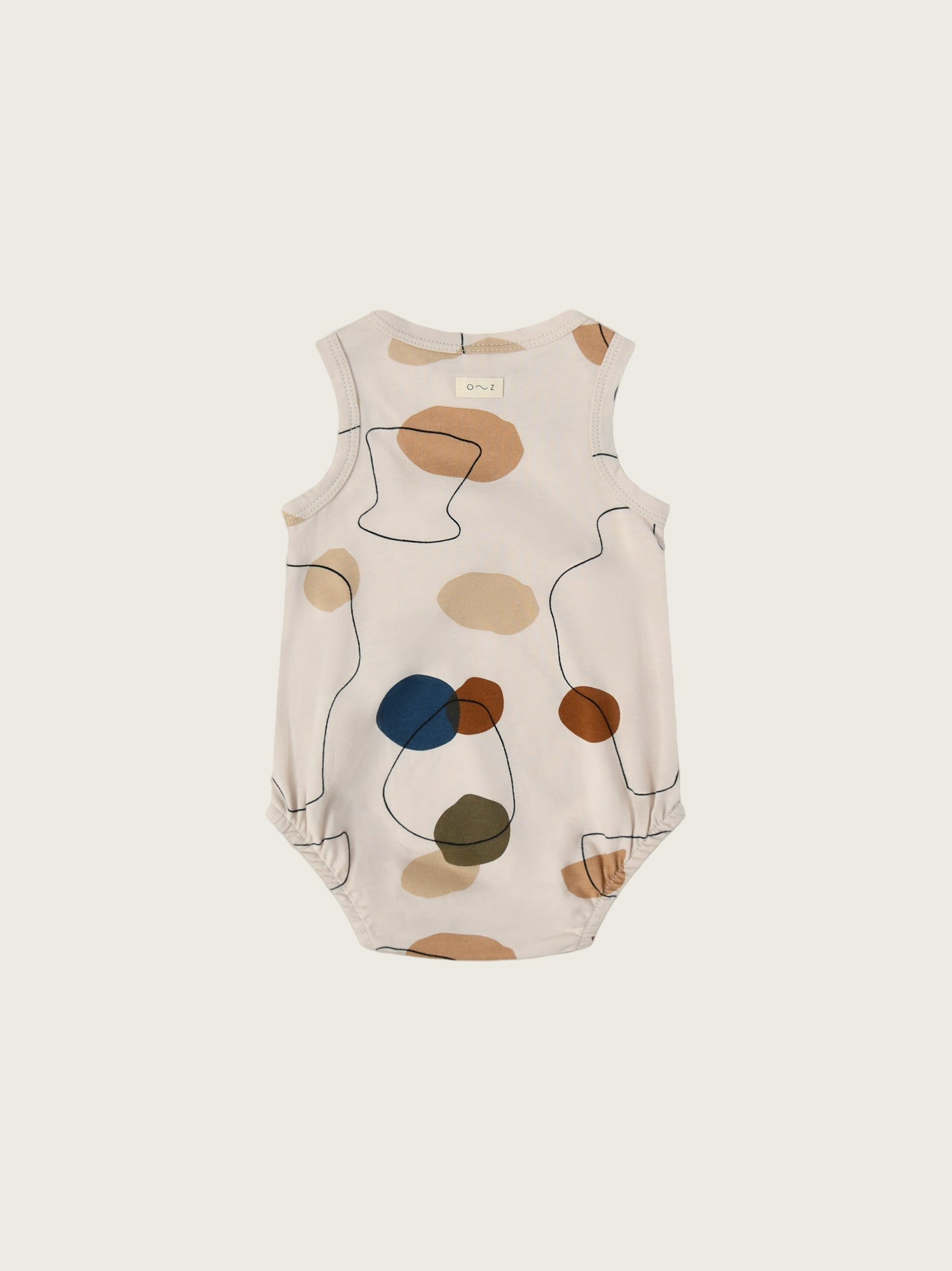 Ceramics Sleeveless Bodysuit