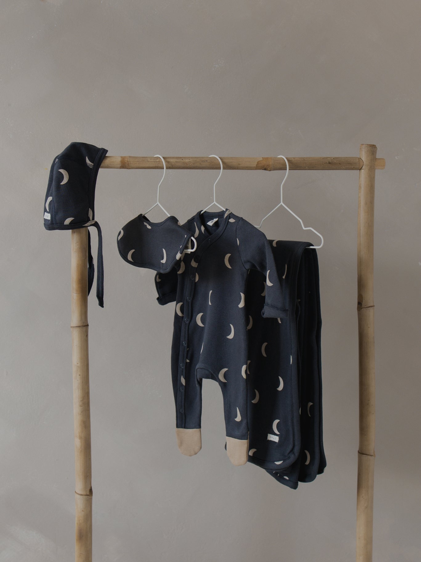 Charcoal Midnight Baby Four Piece Set