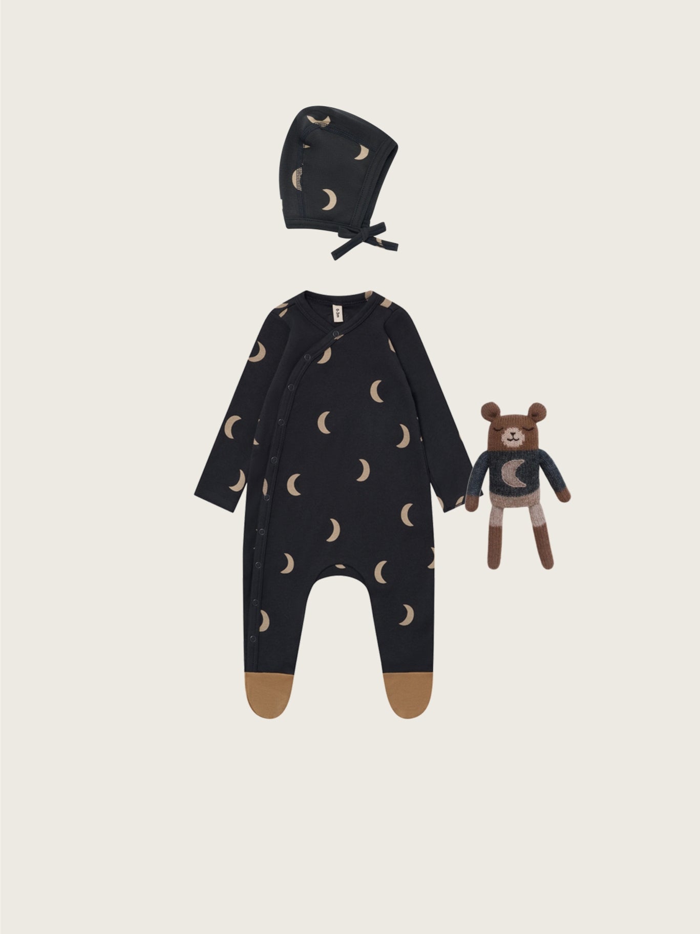 Charcoal Midnight Baby Three Piece Set