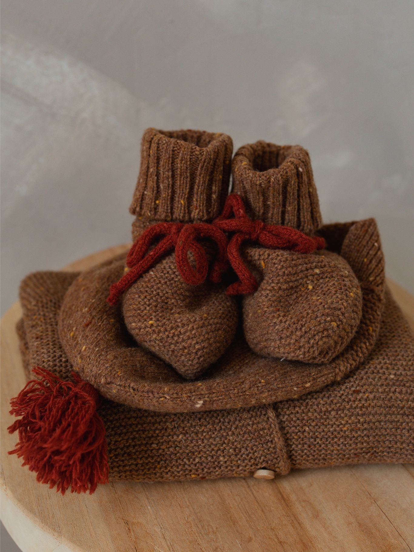 Chestnut Wool Set