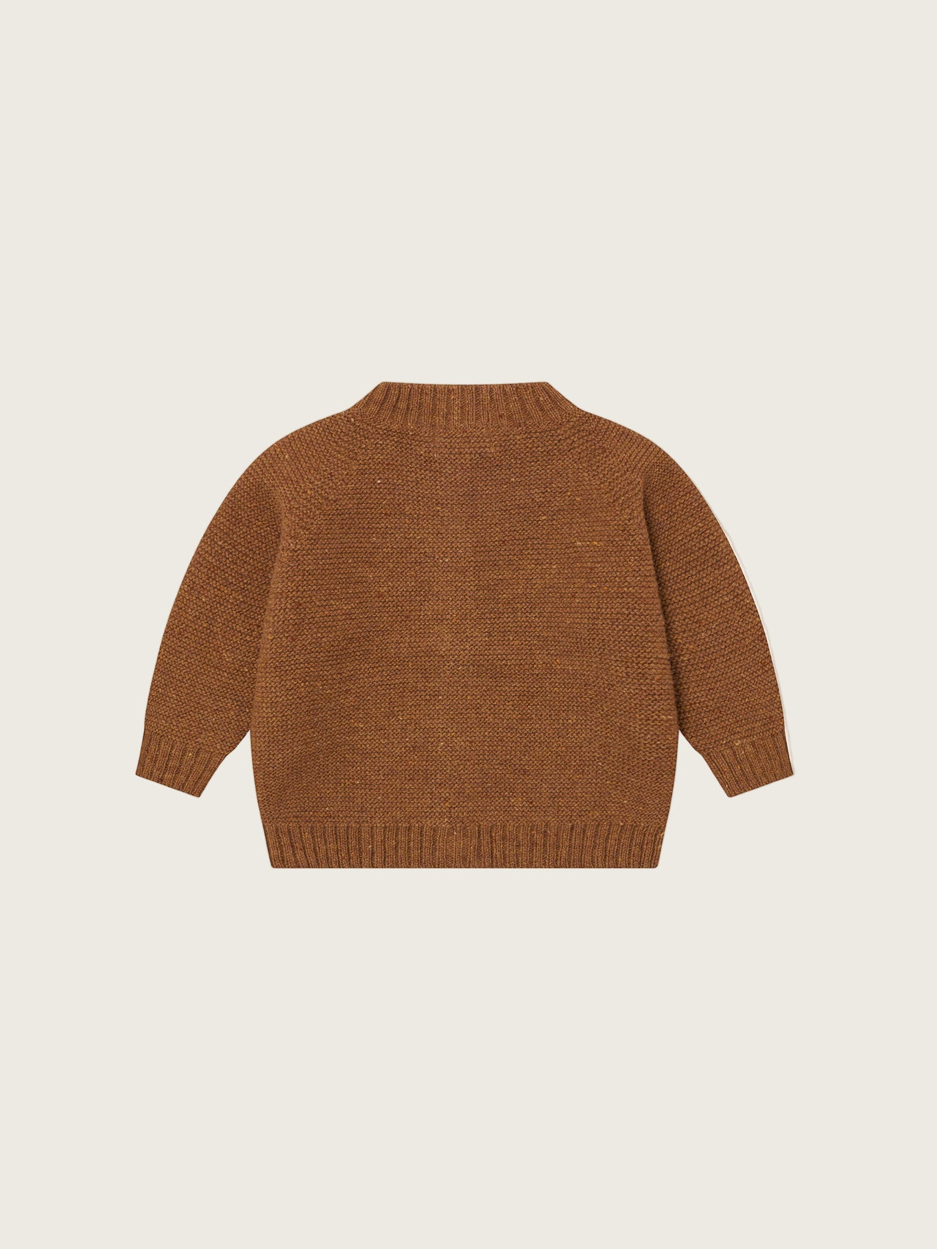 Chestnut Wool Cardigan