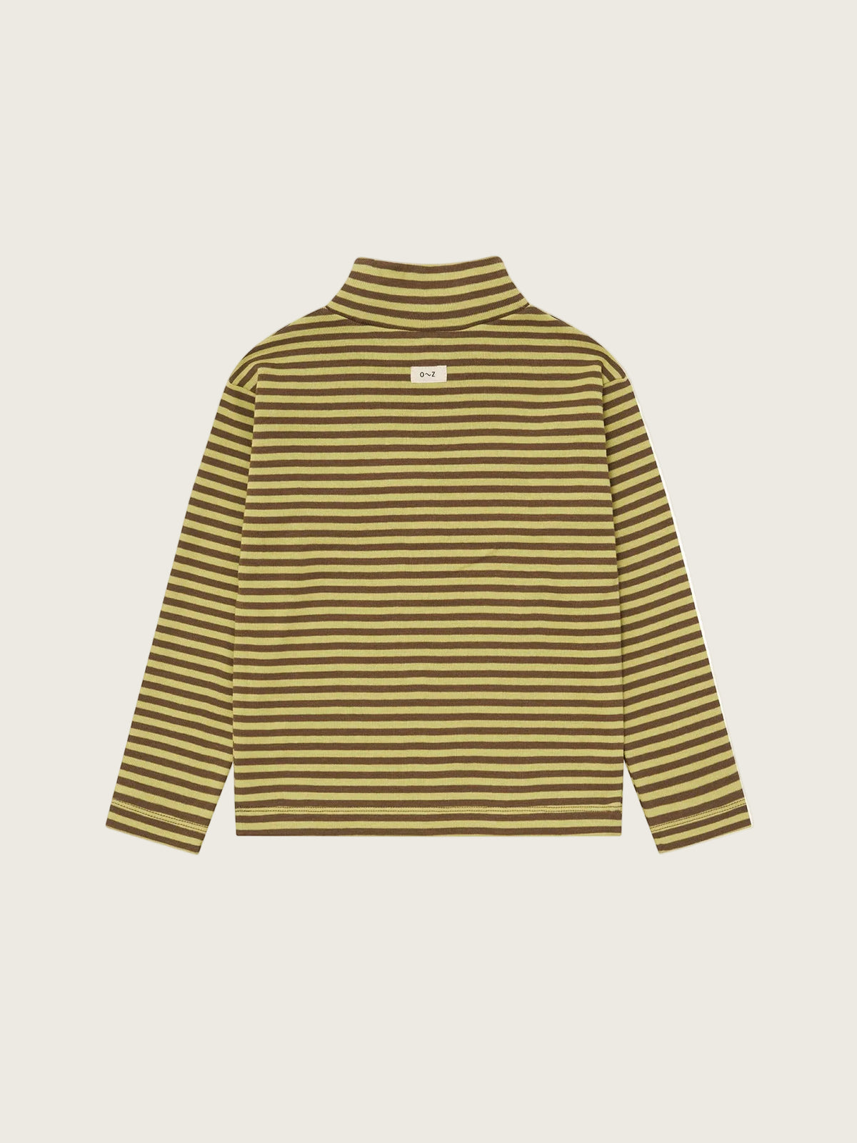 Chicory Stripes Turtle Neck Top