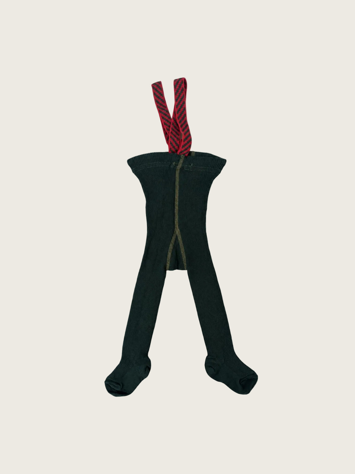 Green Christmas Cotton Tights