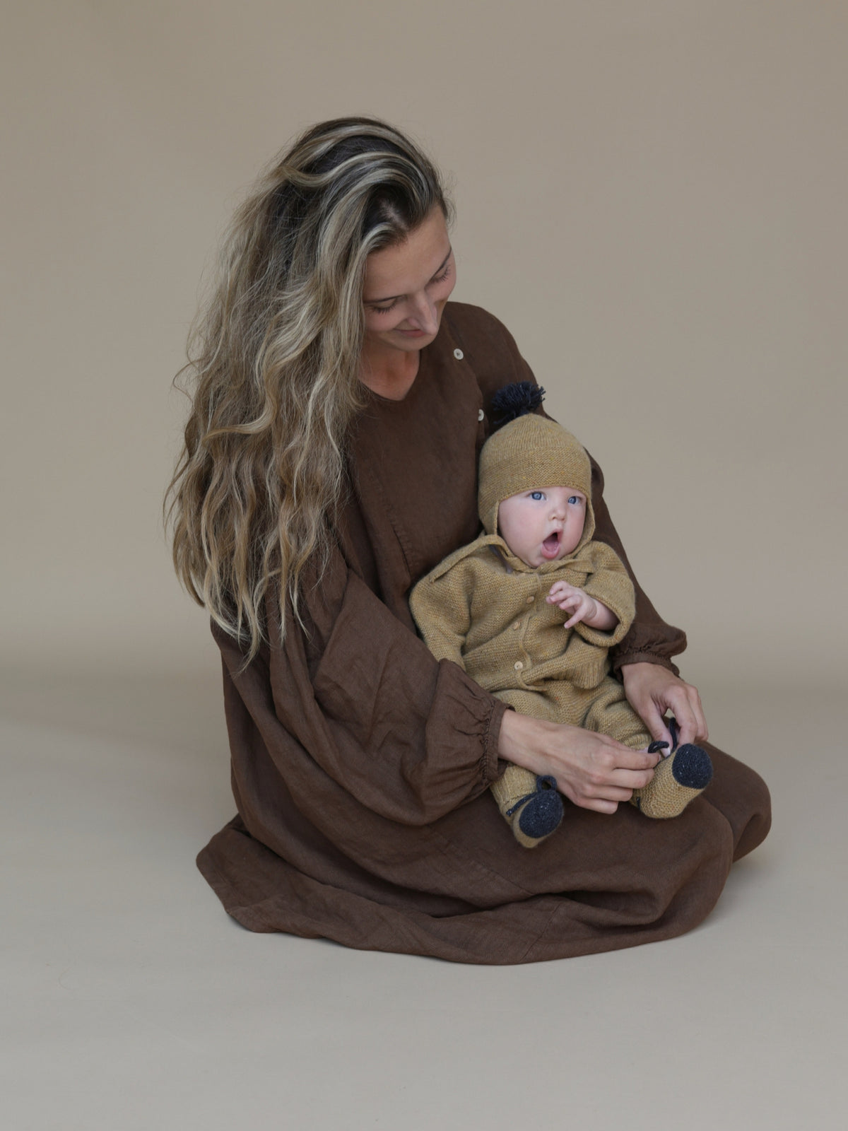 Cocoon Wool Four Piece Set