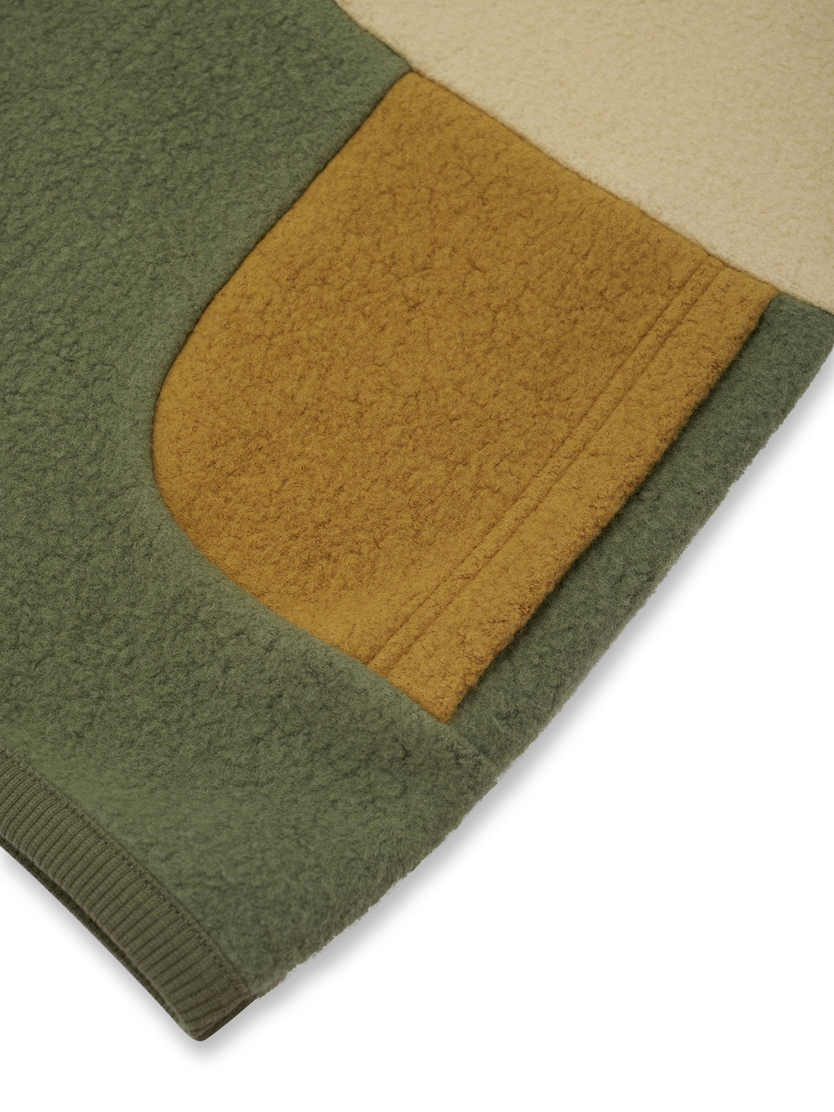 Colour Block Fleece Sweater