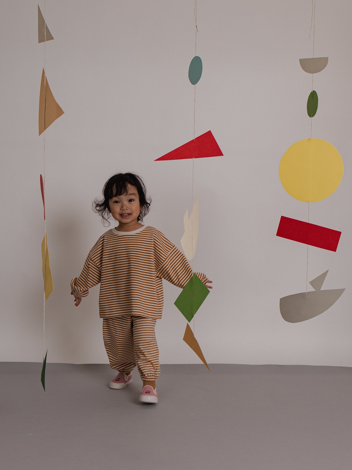 Copper Stripes Sweatshirt