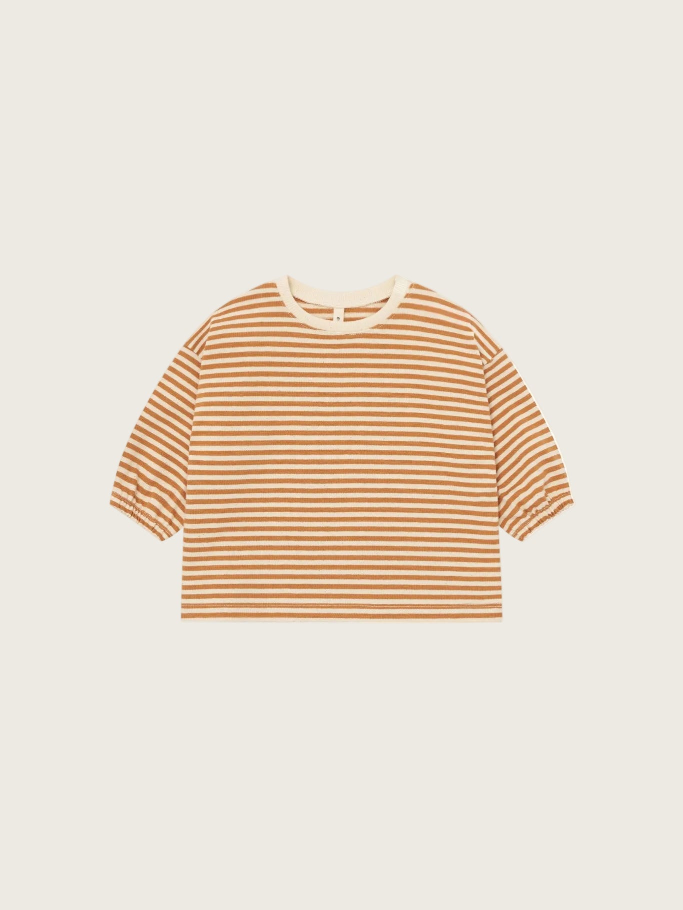 Copper stripes sweatshirt