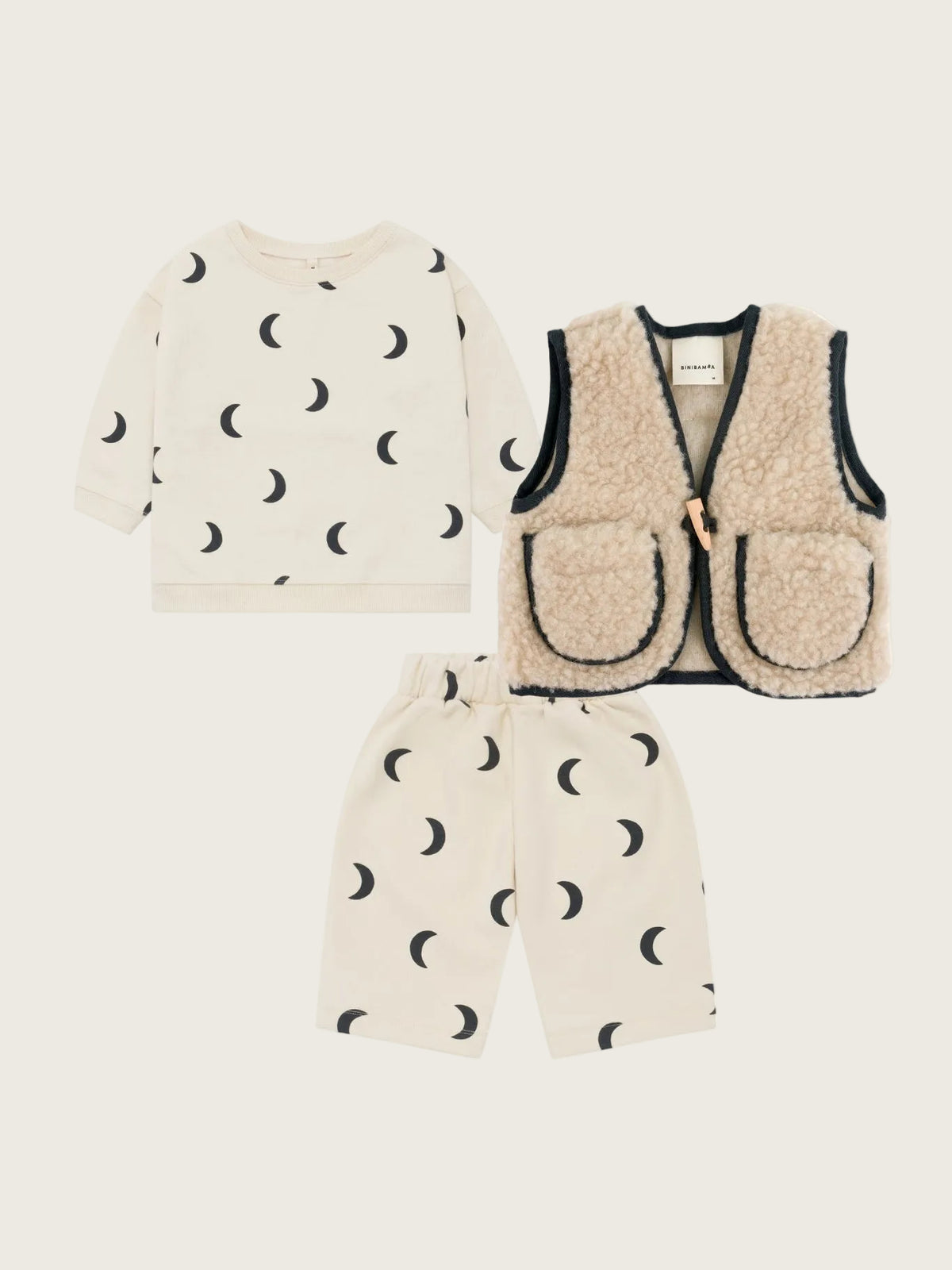 Cosy Toddler Set Undyed Midnight
