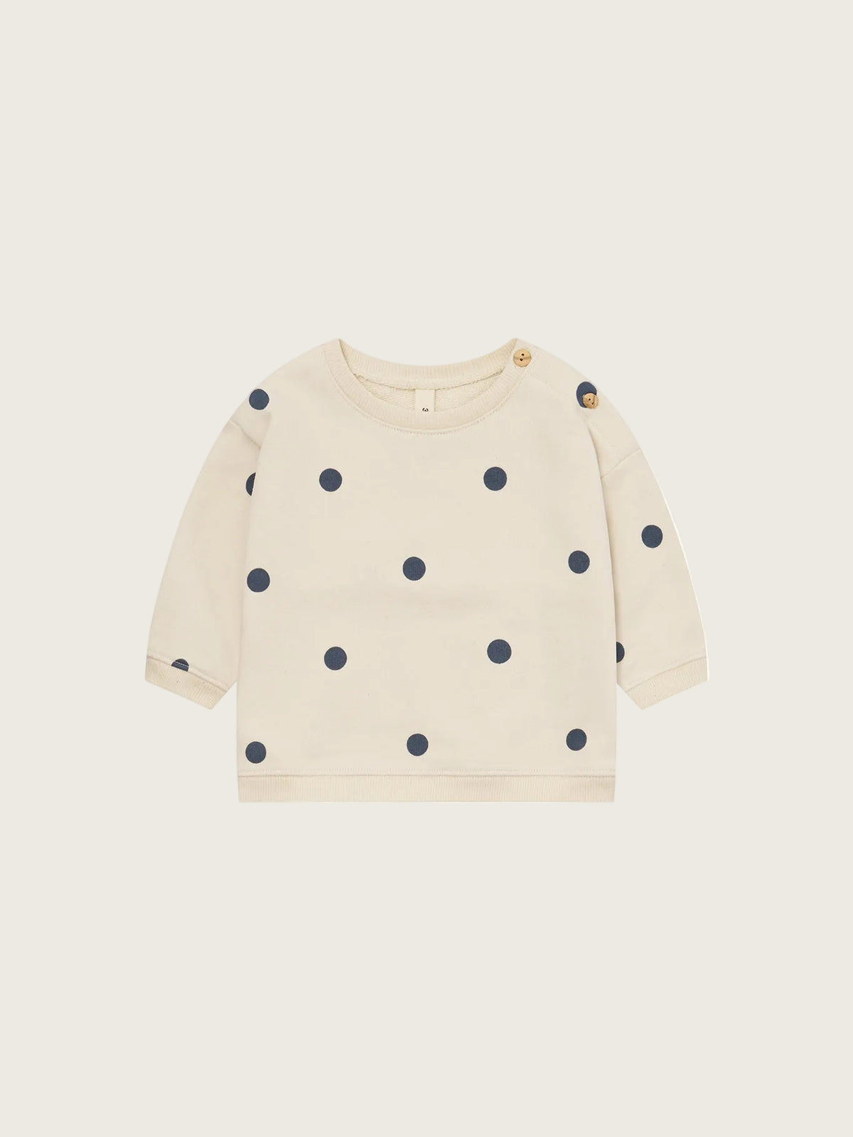 Fog Blue Dots Sweatshirt
