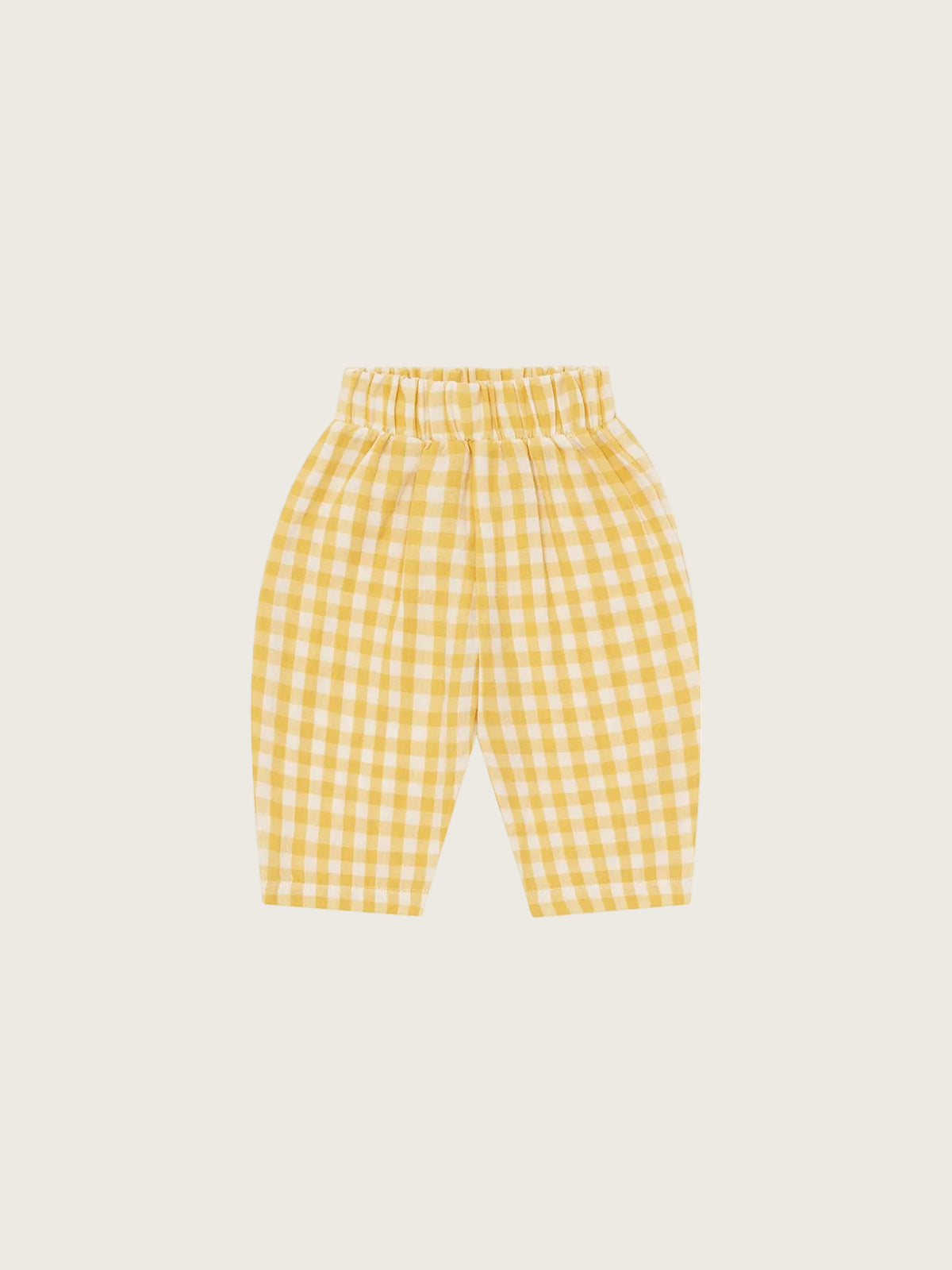 Honeycomb Gingham Fisherman Pants | Organic Zoo