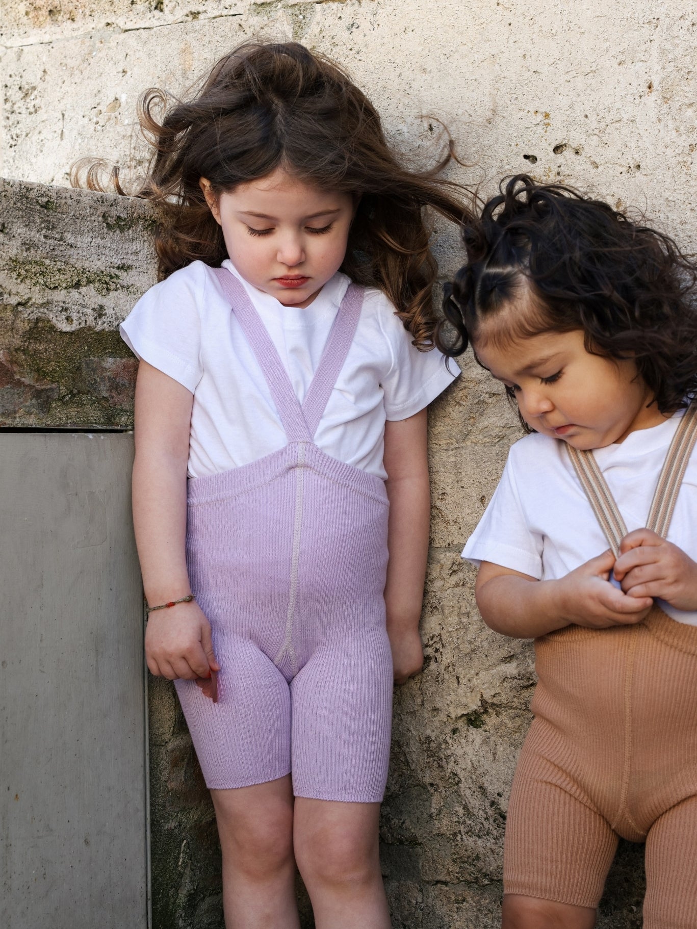 Lavender Shorty Cotton Tights