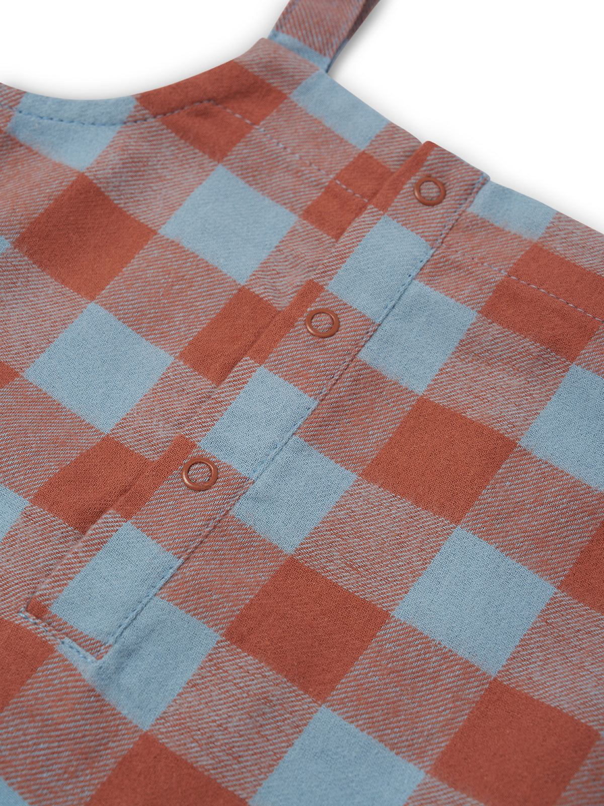 Maple Gingham Salopettes