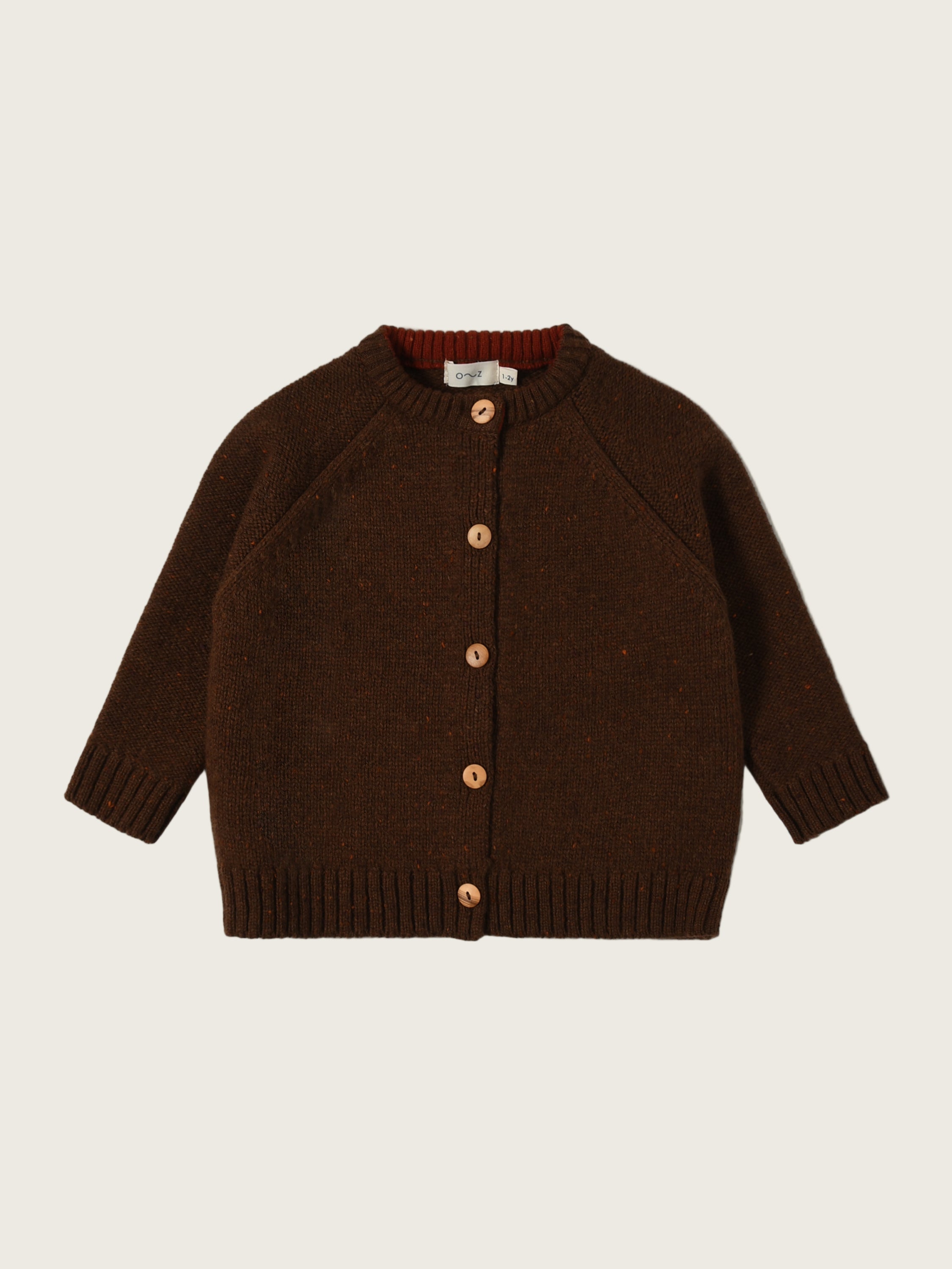 Soil Boxy Wool Cardigan