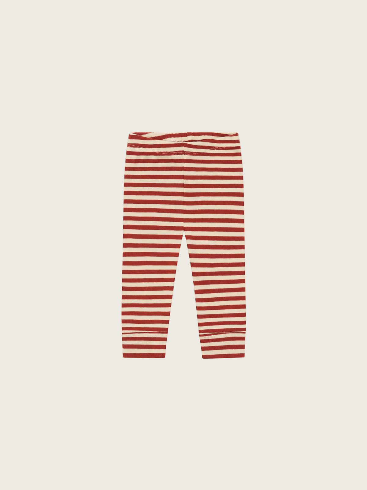 Paprika Stripes Cuffed Leggings