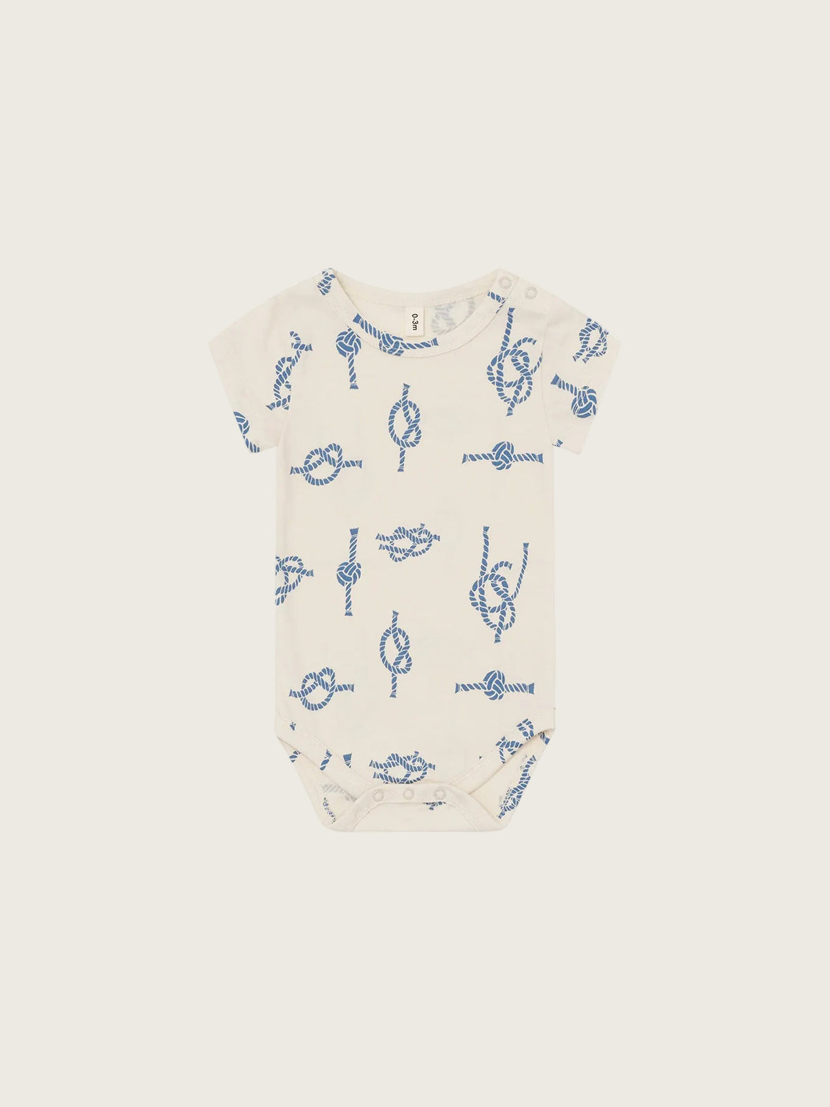 Sailor Knots Short Sleeve Bodysuit | Organic Zoo