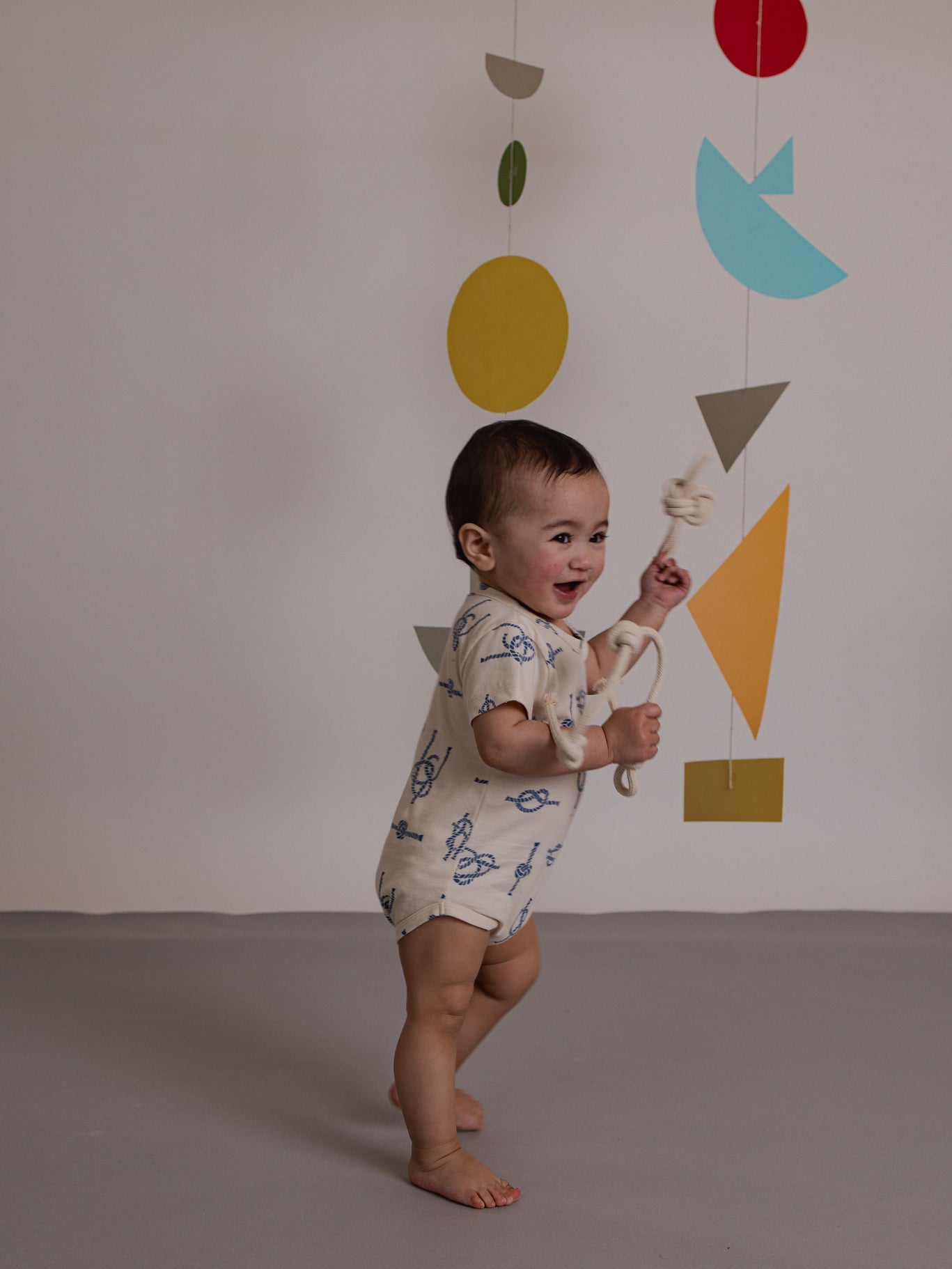 Sailor Knots Short Sleeve Bodysuit