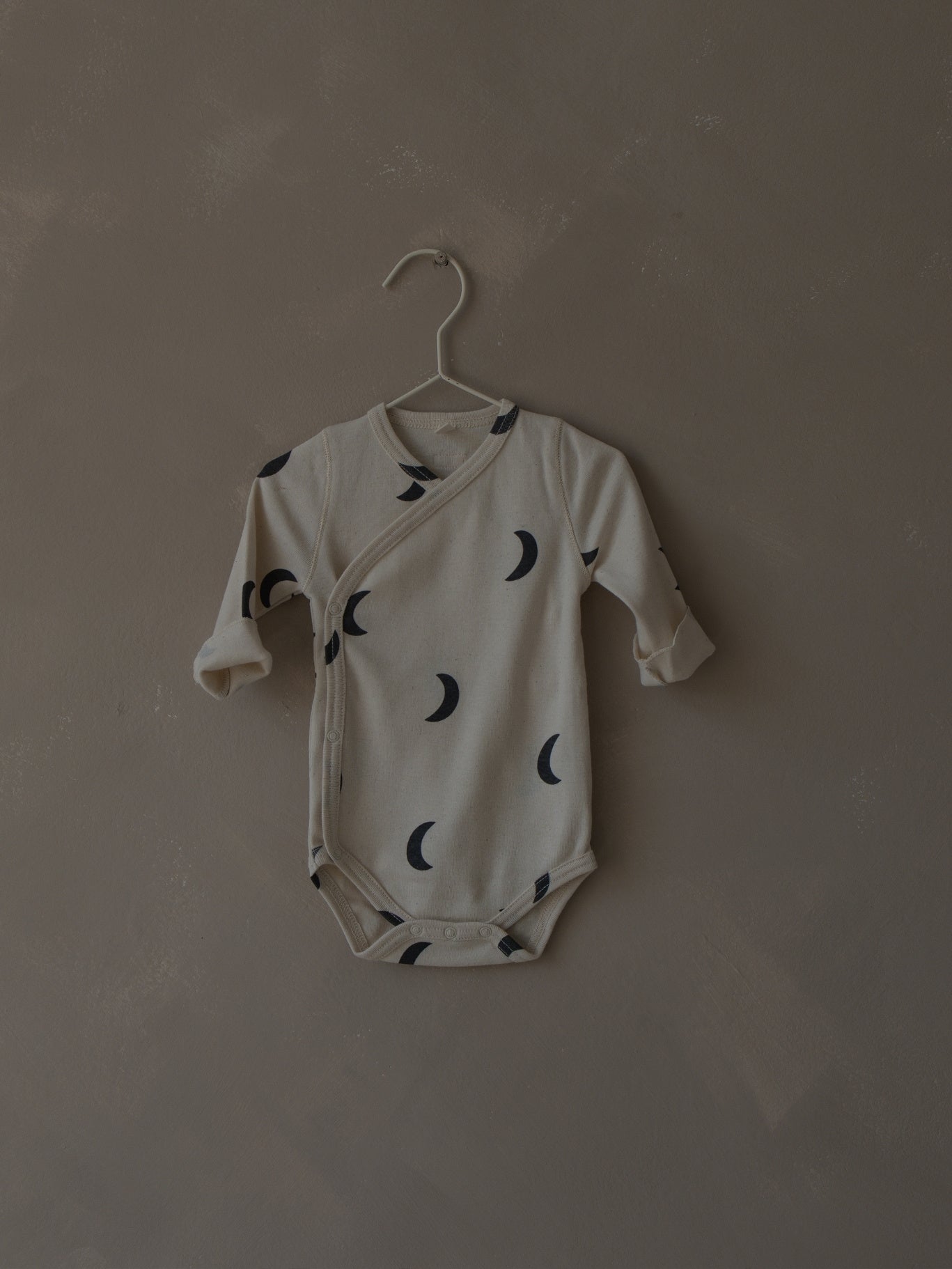 Undyed Midnight Wrap Bodysuit