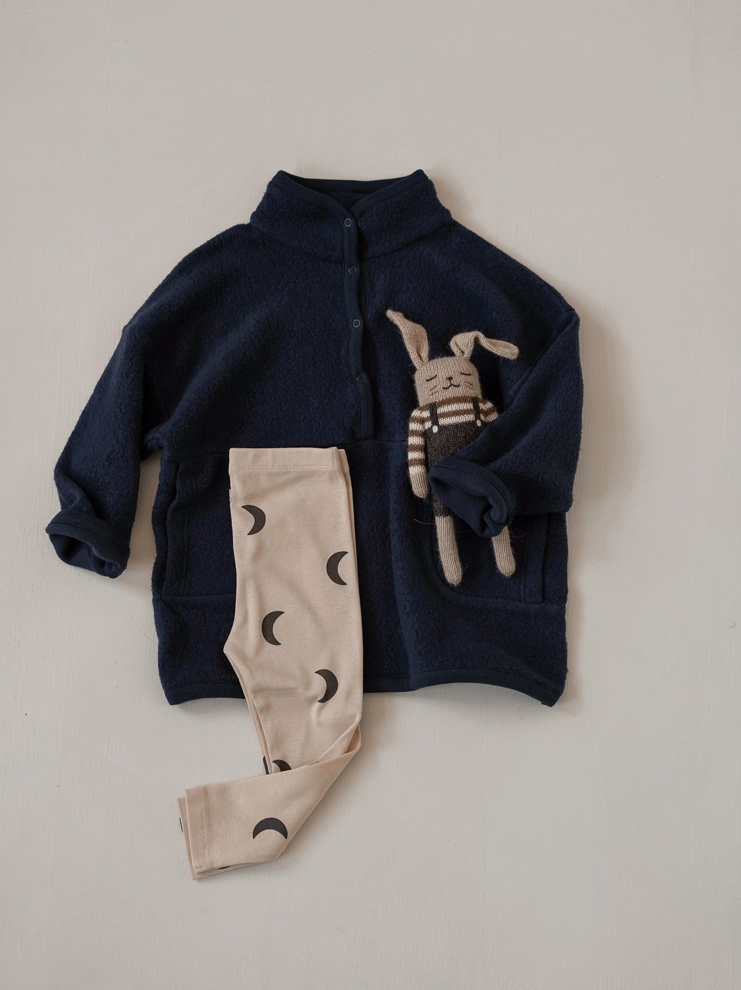 Blue Nights Fleece Sweatshirt