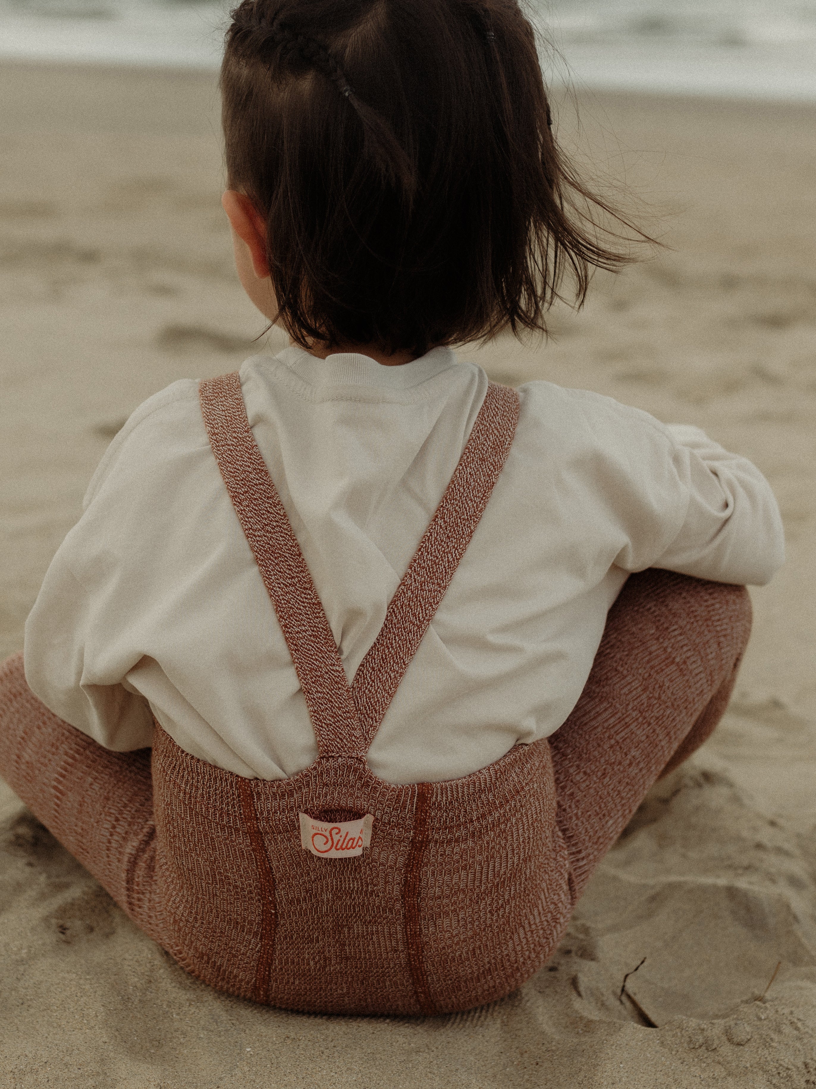 Salted Caramel Footless Tights with braces