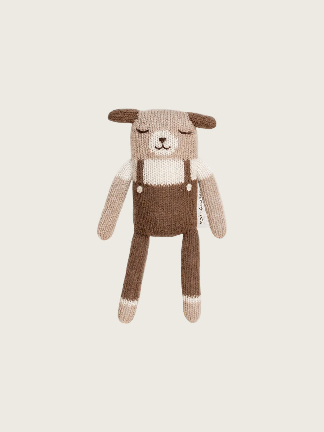 Puppy Soft Toy - Nut Overalls