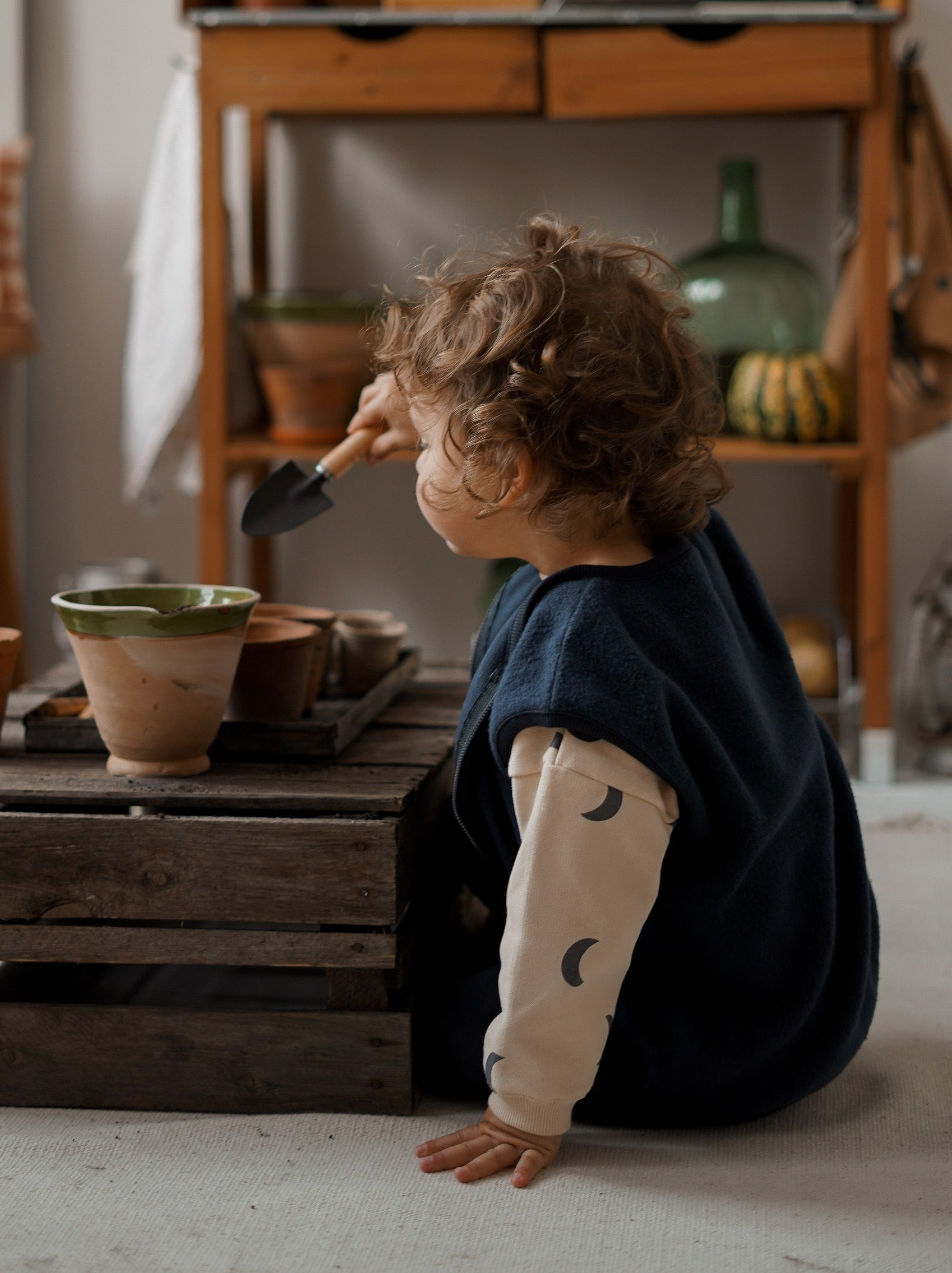 Blue Nights Fleece Vest