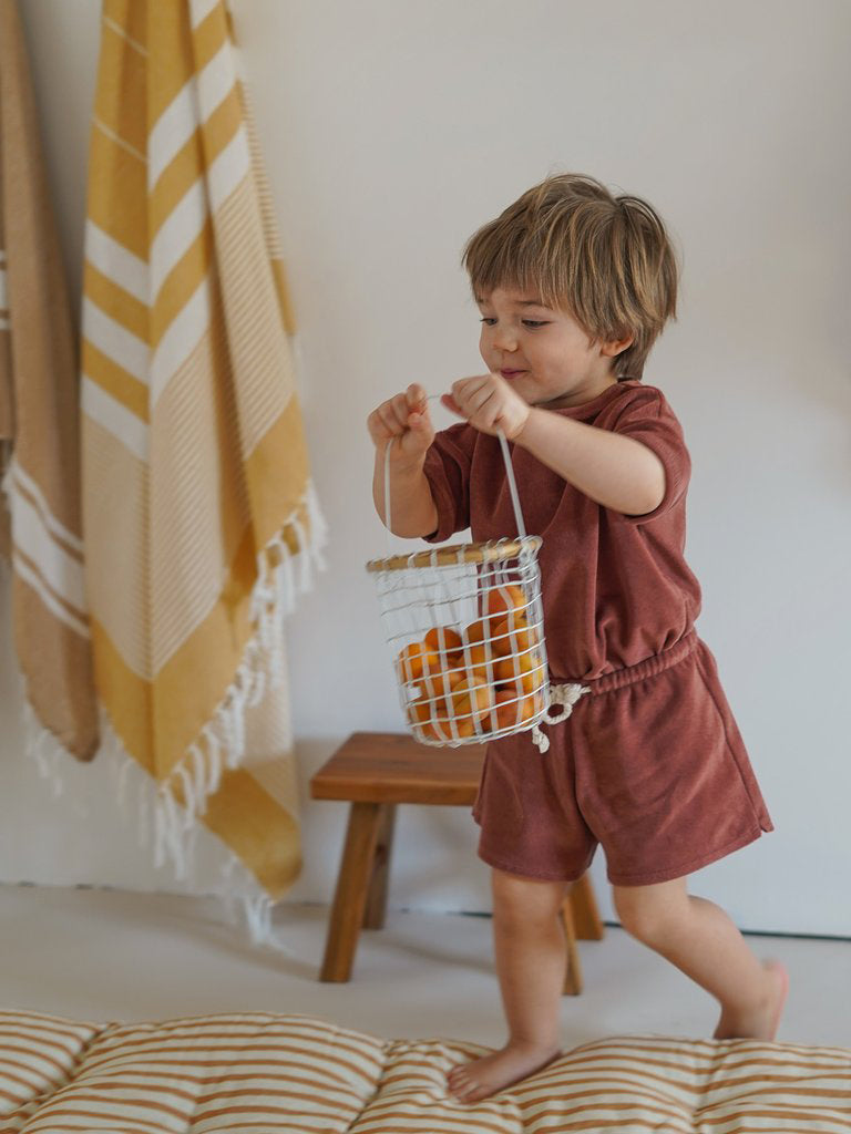 Deep Earth Terry Rope Shorts