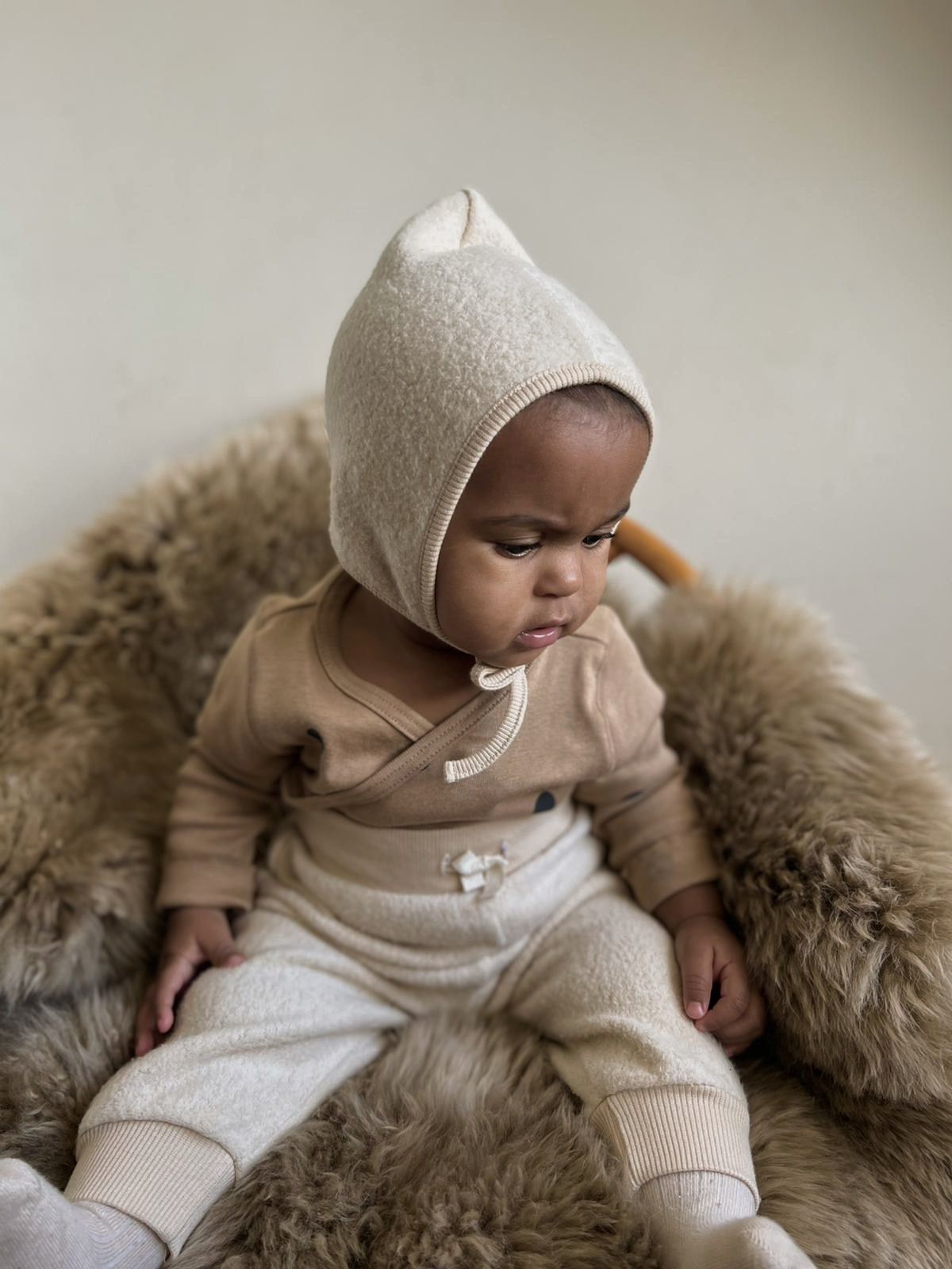 Gold Dots Wrapover Bodysuit