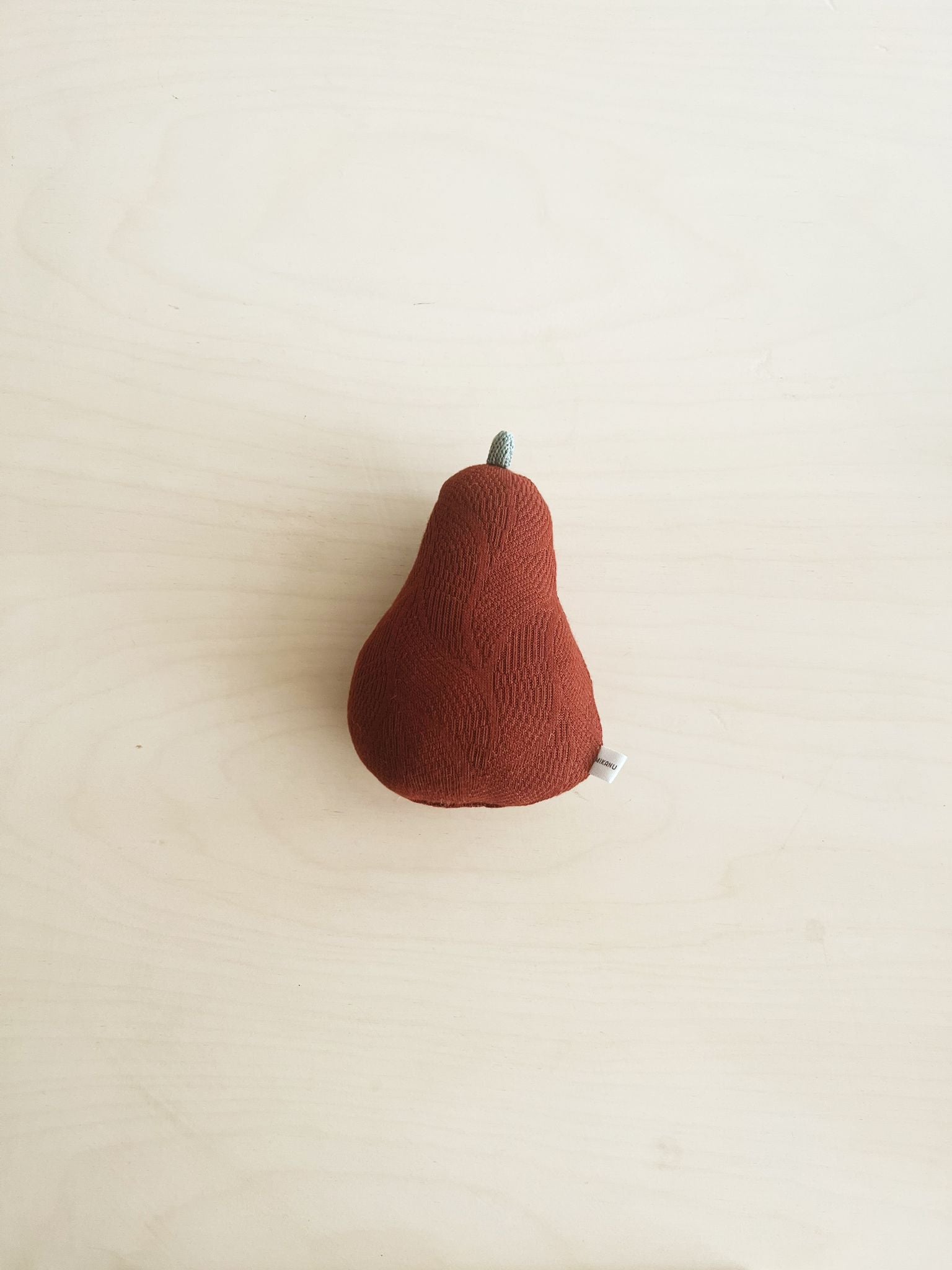 Soft Pear Rattle Toy