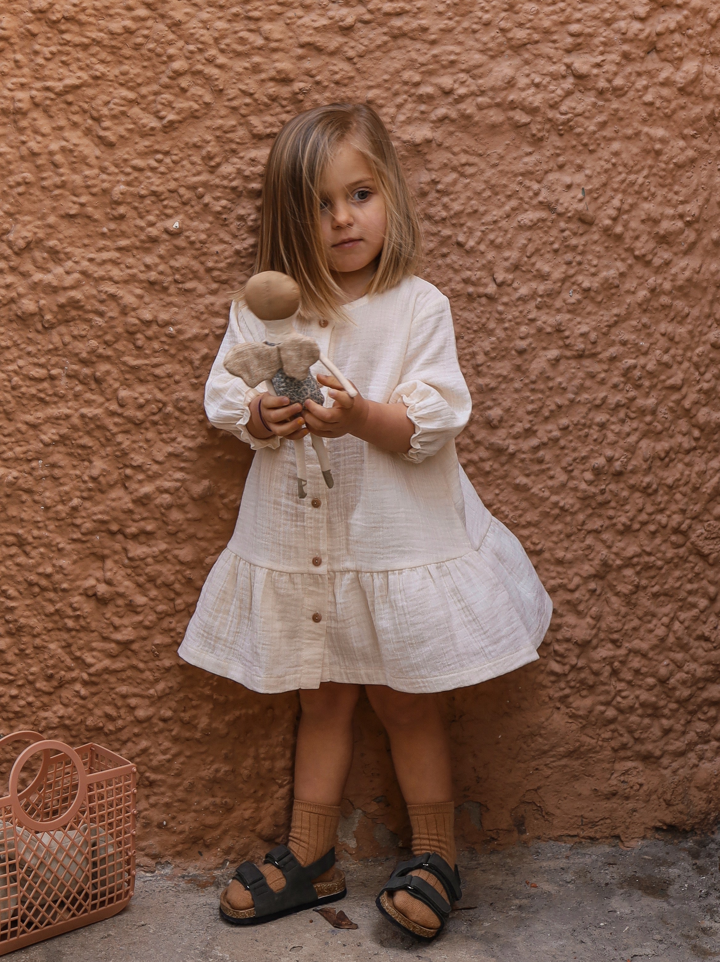 Oat Picnic Dress