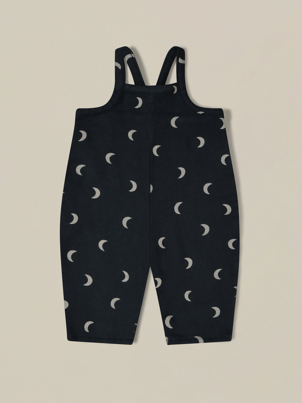 Charcoal Midnight Oversized Dungarees | Organic Zoo