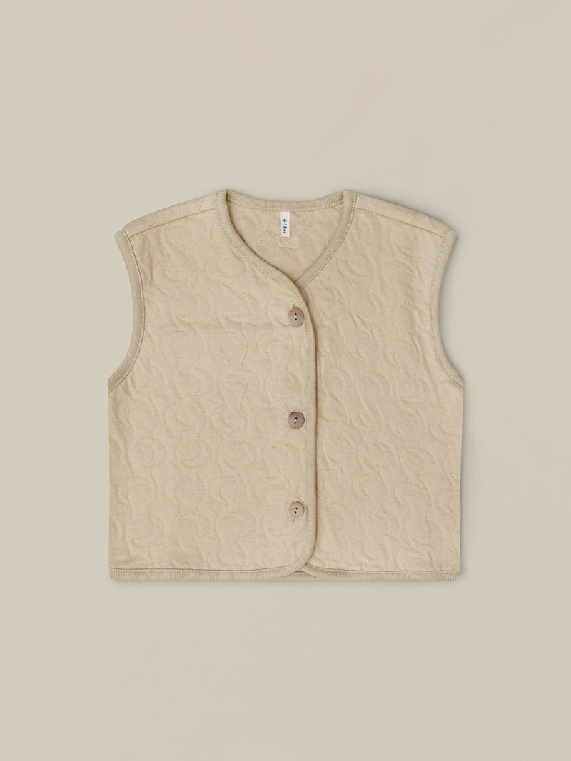 Midnight Quilt Vest | Organic Zoo