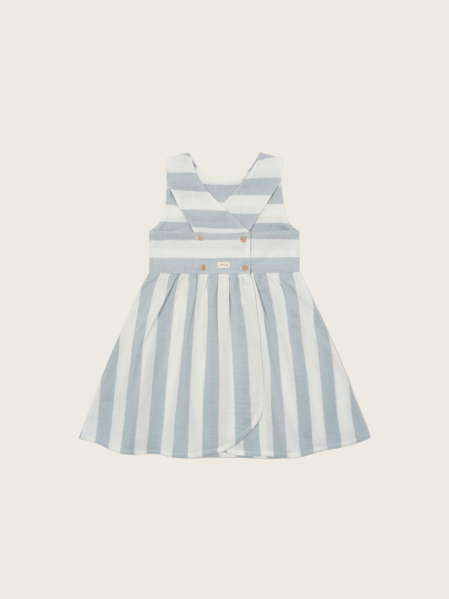 Sardine Stripes Sleeveless Dress | Organic Zoo