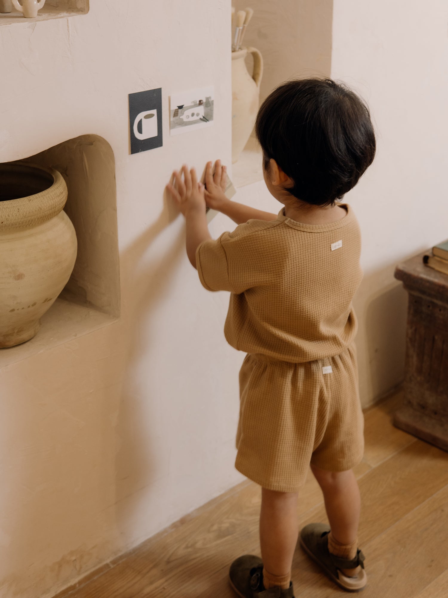 Claypot Waffle Rope Shorts