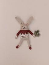 Bunny Soft Toy - Jacquard Sweater