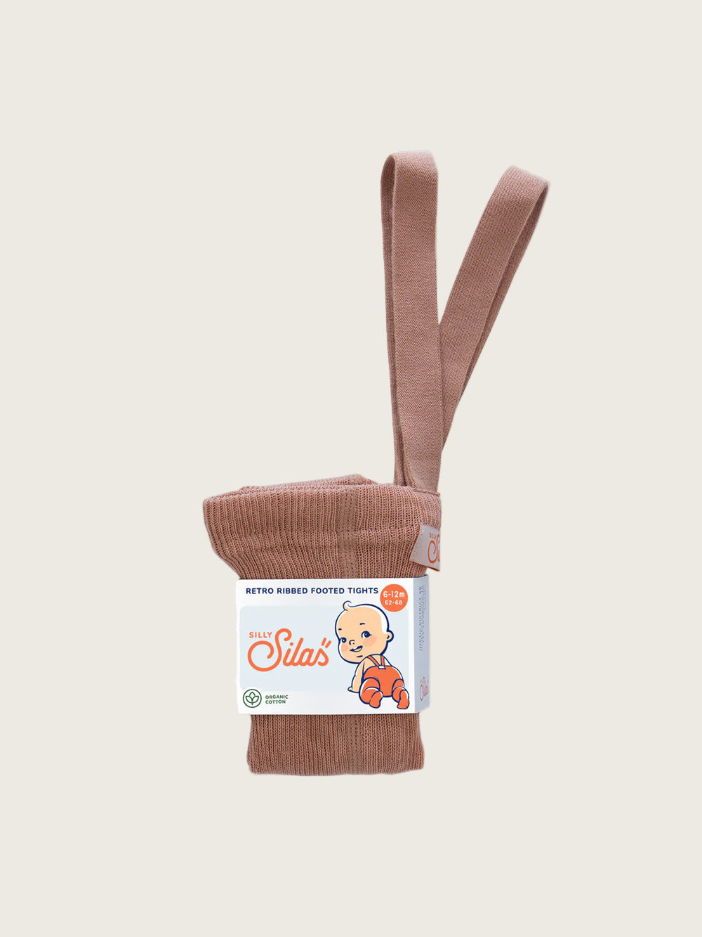 Clay Footed Cotton Tights With Braces