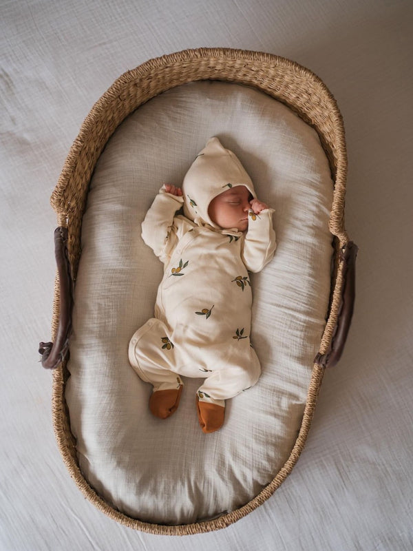 Olive Garden Suit with contrast feet