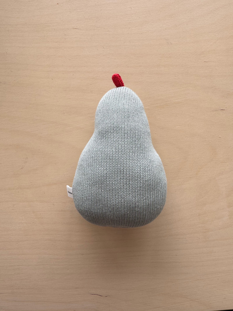 Soft Pear Rattle Toy