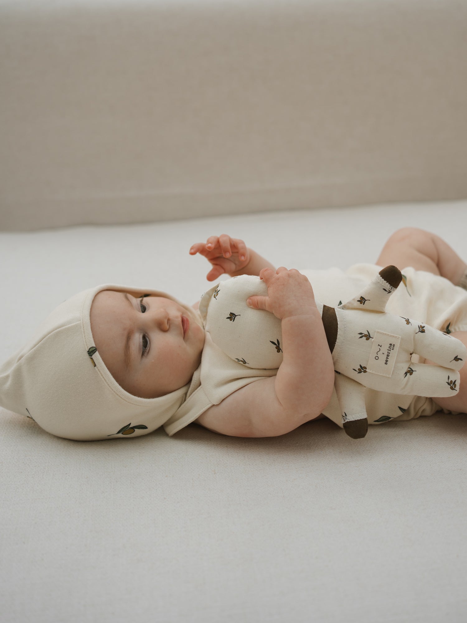 【はっち】　　organic zoo set 2-3y Terracotta Terry Sun Hat | Organic Zoo