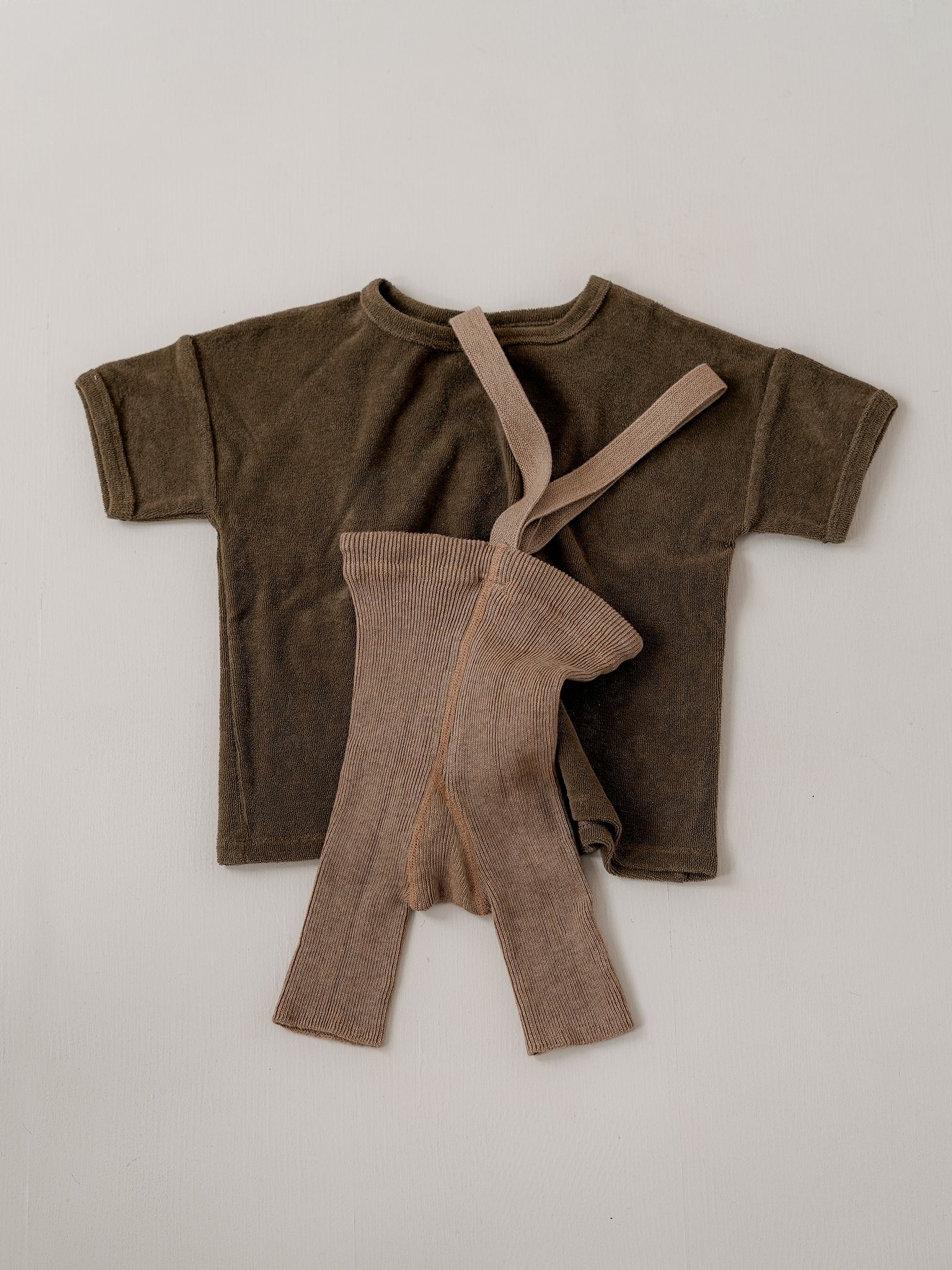 Peanut Blend Short Cotton Tights