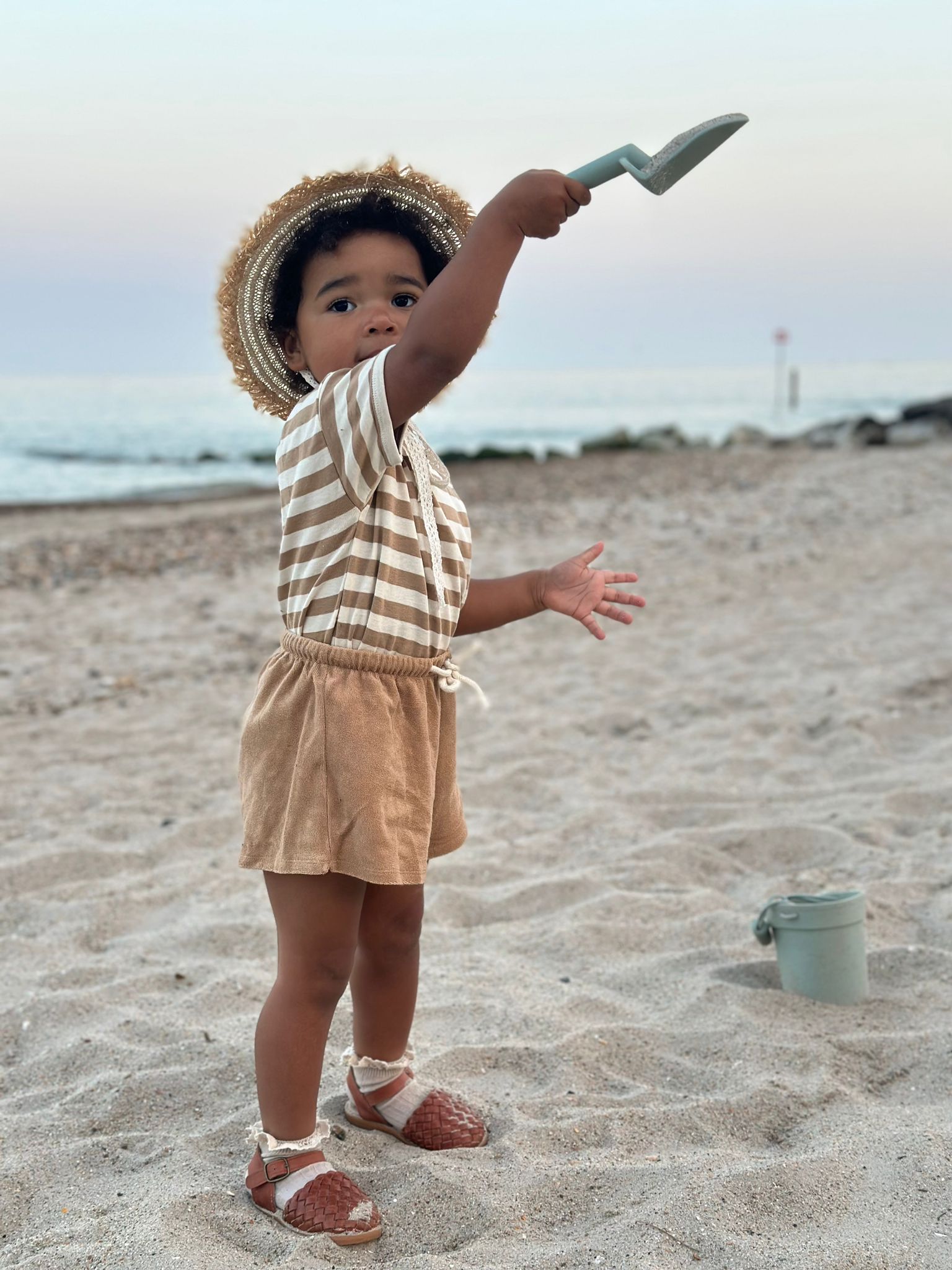 Gold Sailor Boxy T-shirt