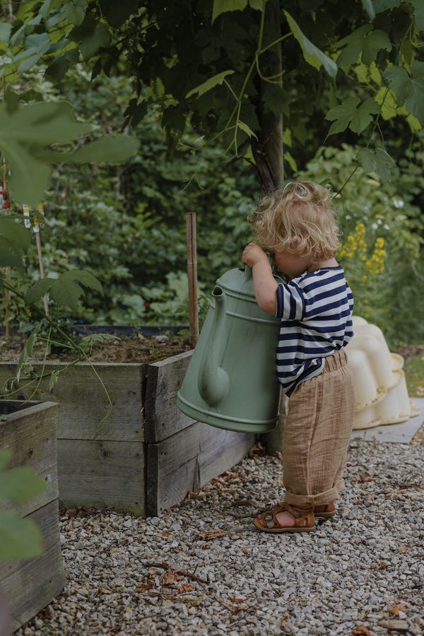 Olive Gingham Dolce Top | Organic Zoo